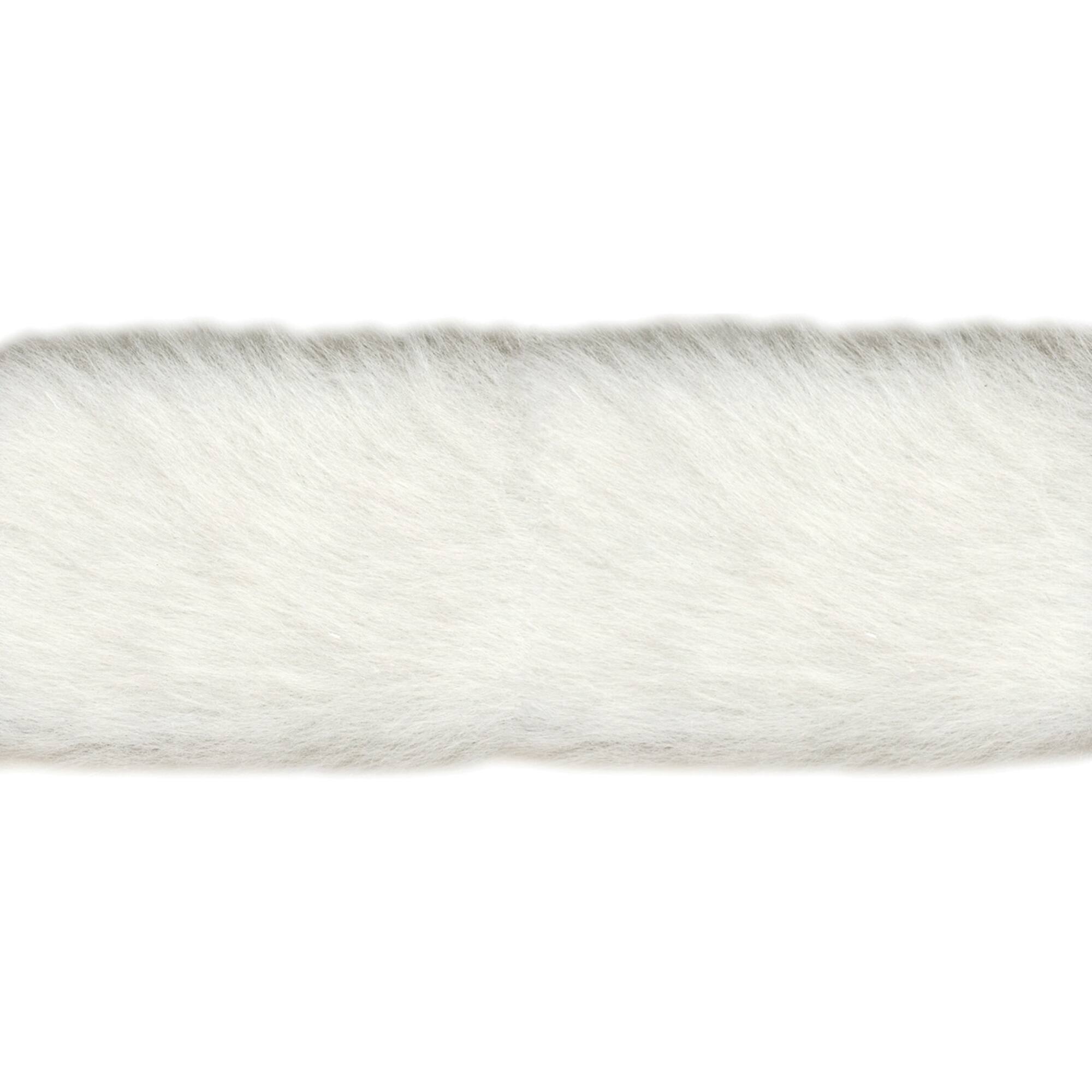 Wrights White Simplicity Fur Trim